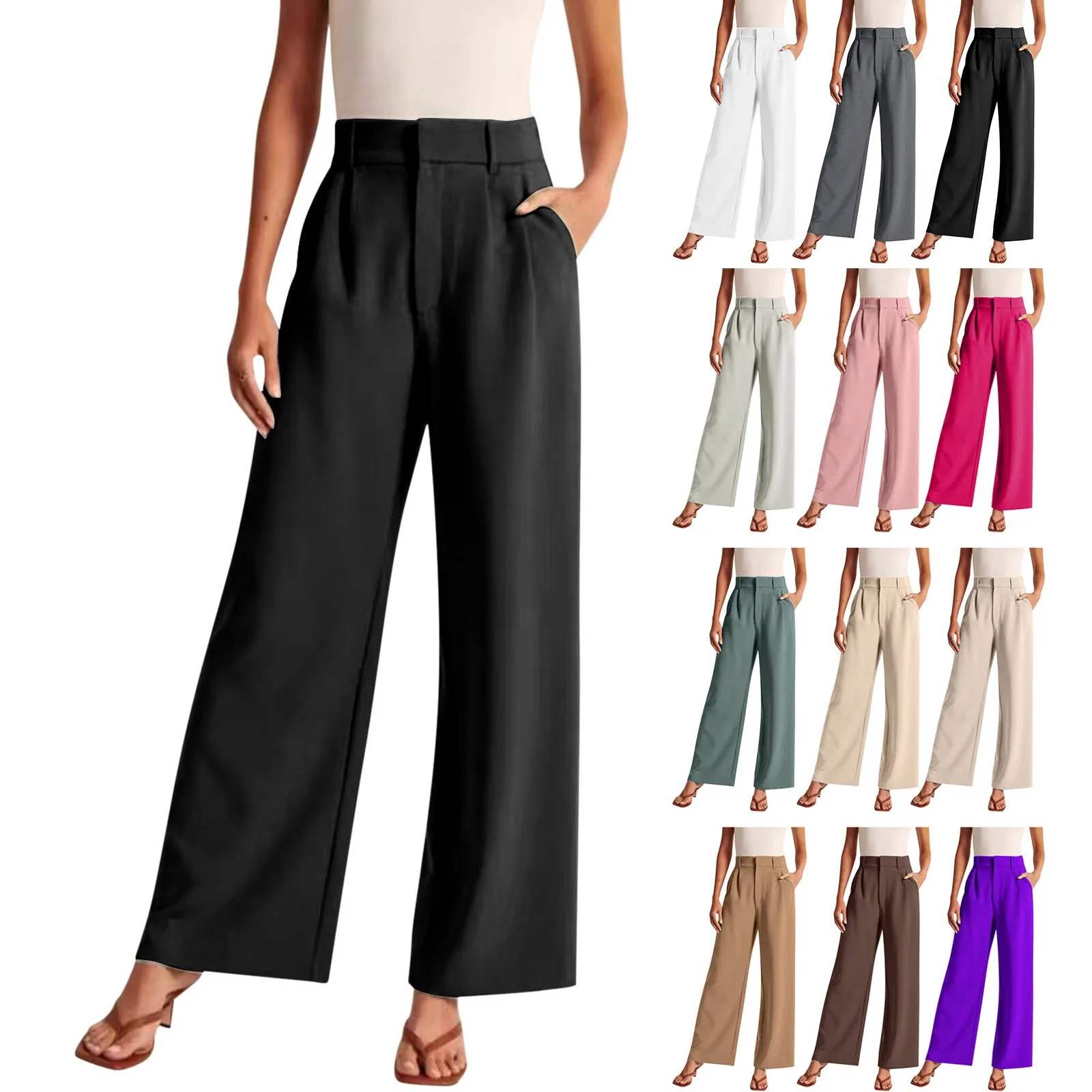 Pantalon Vintage Femme — Style Colonial - Image 4