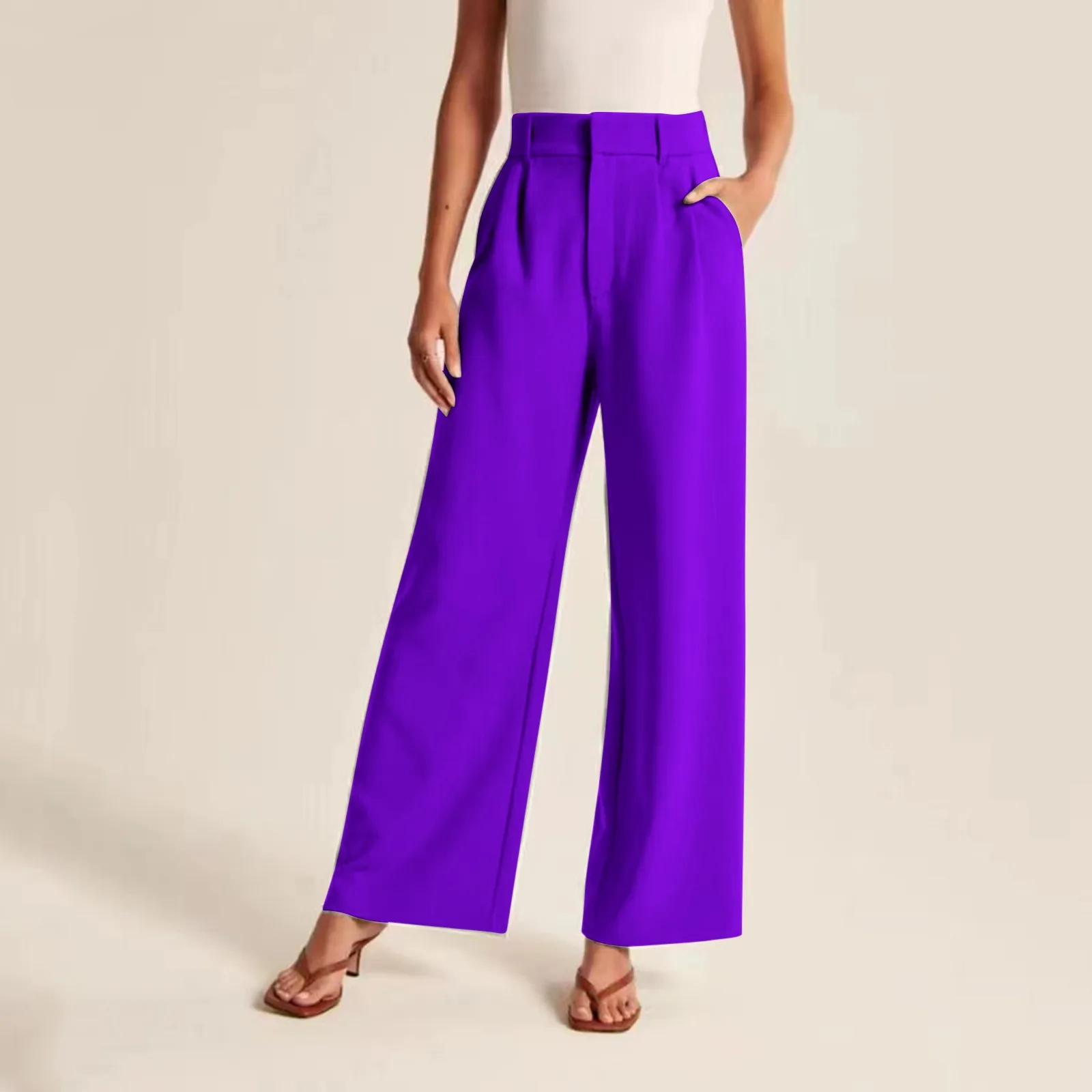 Pantalon Vintage Femme — Style Colonial - Image 8