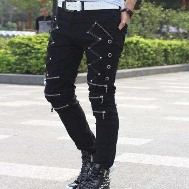 Pantalon Punk Homme - Alan Vega - Image 3