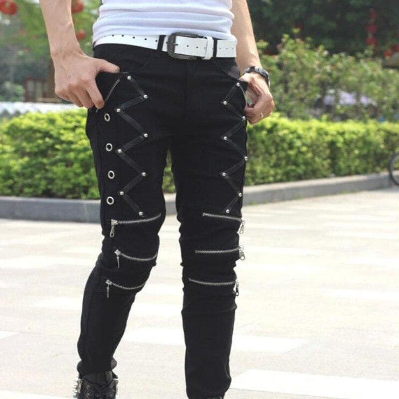 Pantalon Punk Homme - Alan Vega - Image 6
