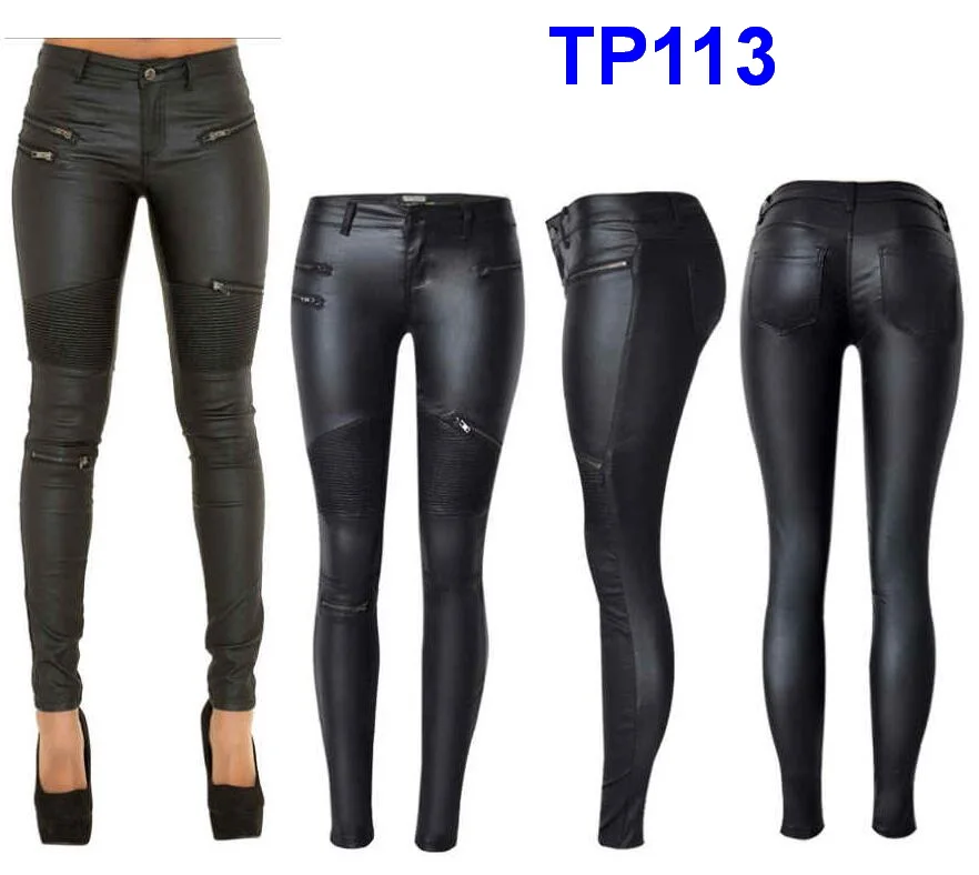 Pantalon Simili Cuir Femme — Rock Idol - Image 11