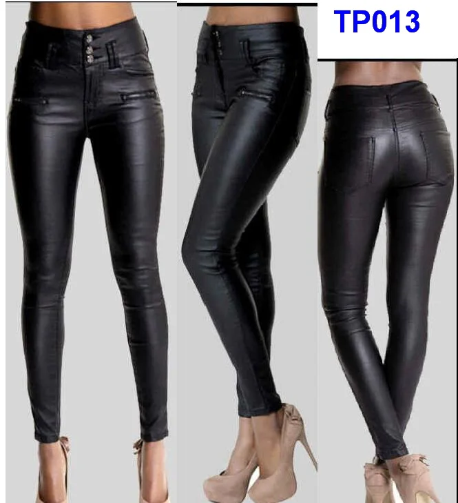 Pantalon Simili Cuir Femme — Rock Idol - Image 14