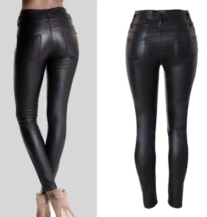 Pantalon Simili Cuir Femme — Rock Idol - Image 3