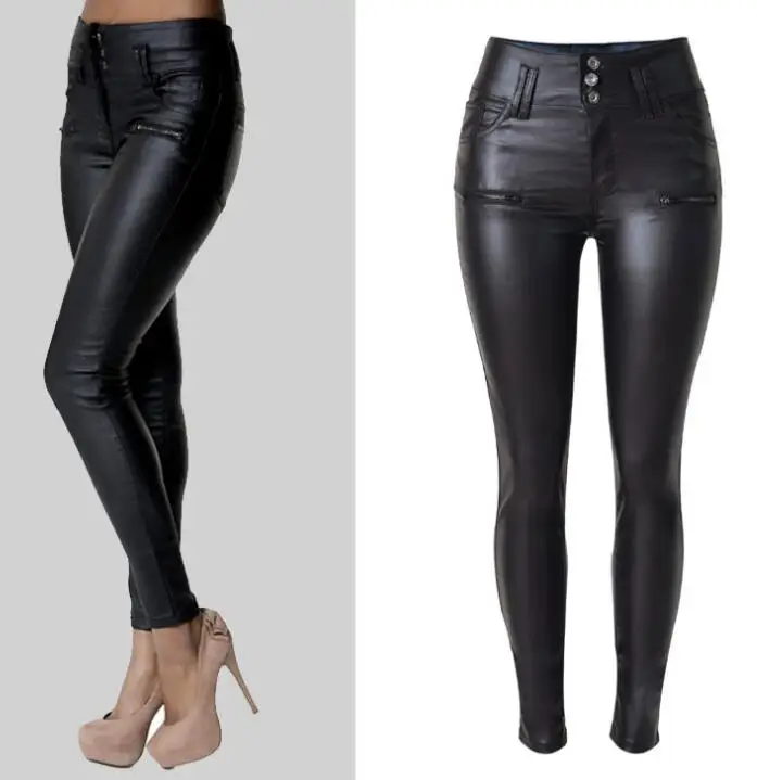 Pantalon Simili Cuir Femme — Rock Idol - Image 4