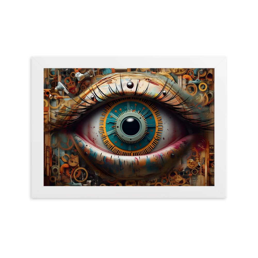 Peinture Oeil Steampunk - Image 10