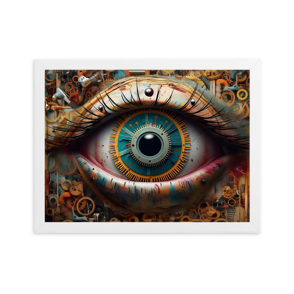 Peinture Oeil Steampunk - Image 11