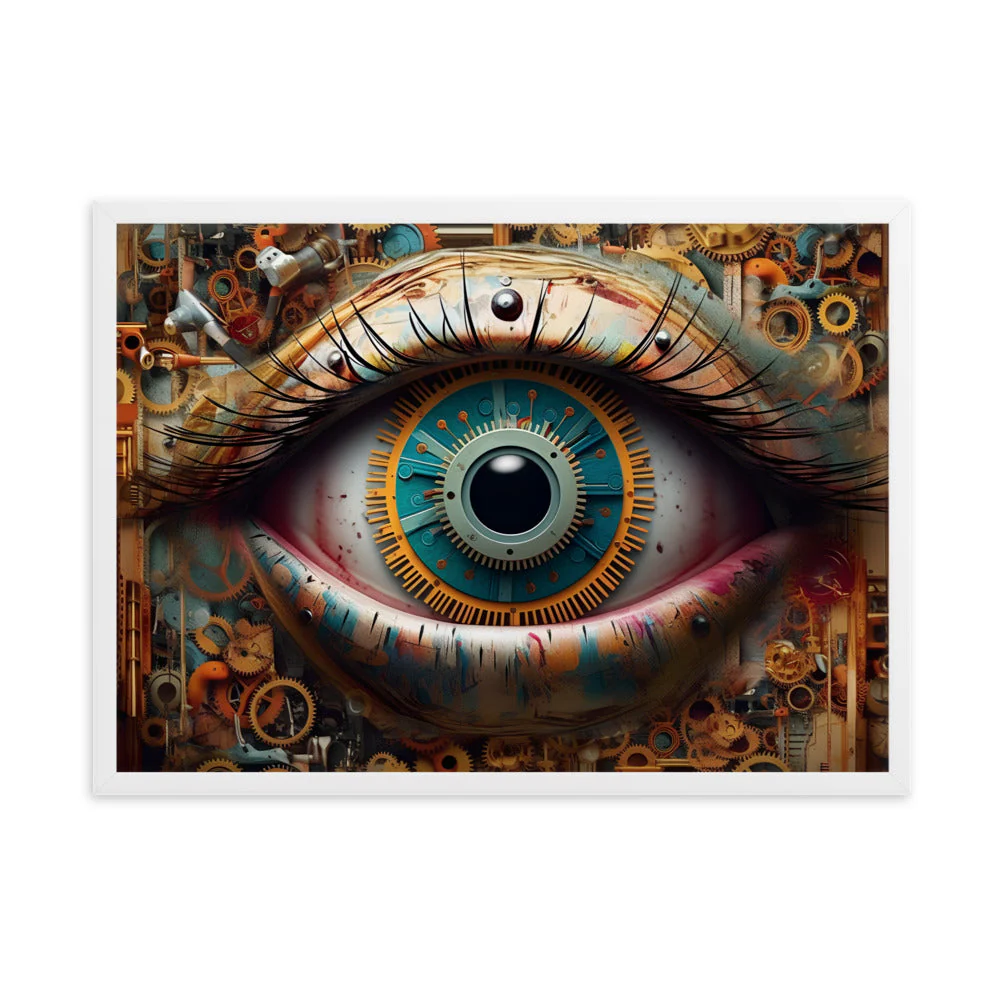 Peinture Oeil Steampunk - Image 12