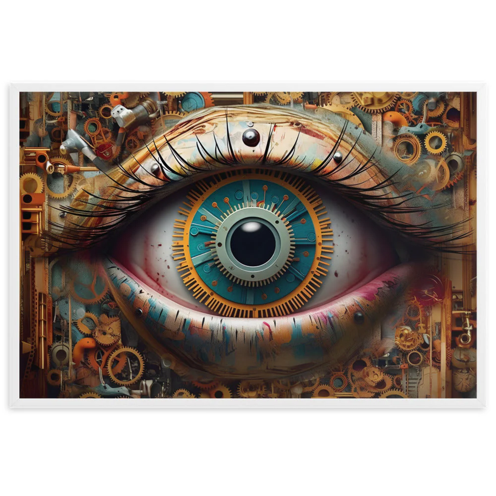 Peinture Oeil Steampunk - Image 5