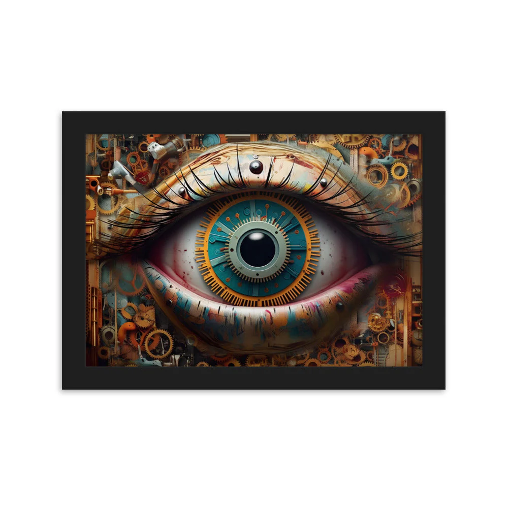 Peinture Oeil Steampunk - Image 6