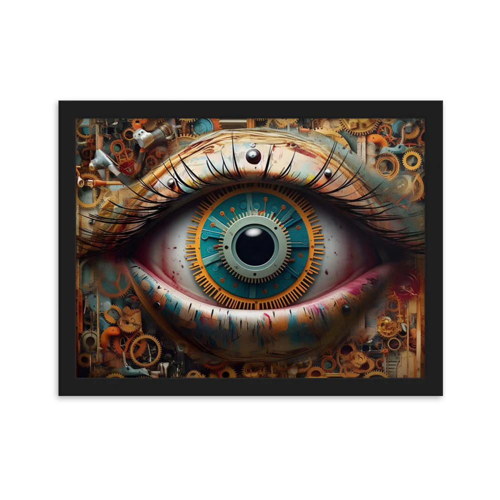 Peinture Oeil Steampunk - Image 7