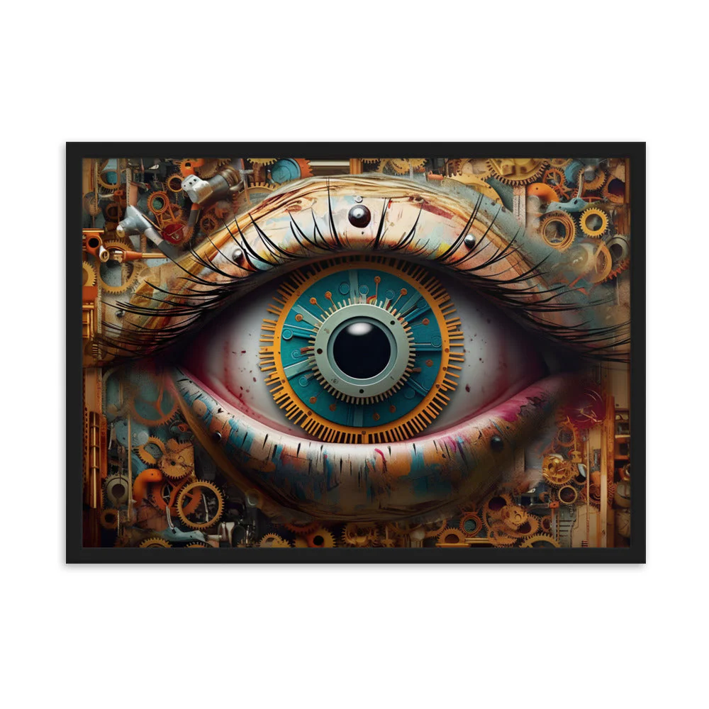 Peinture Oeil Steampunk - Image 8
