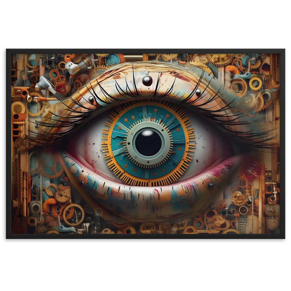 Peinture Oeil Steampunk - Image 9