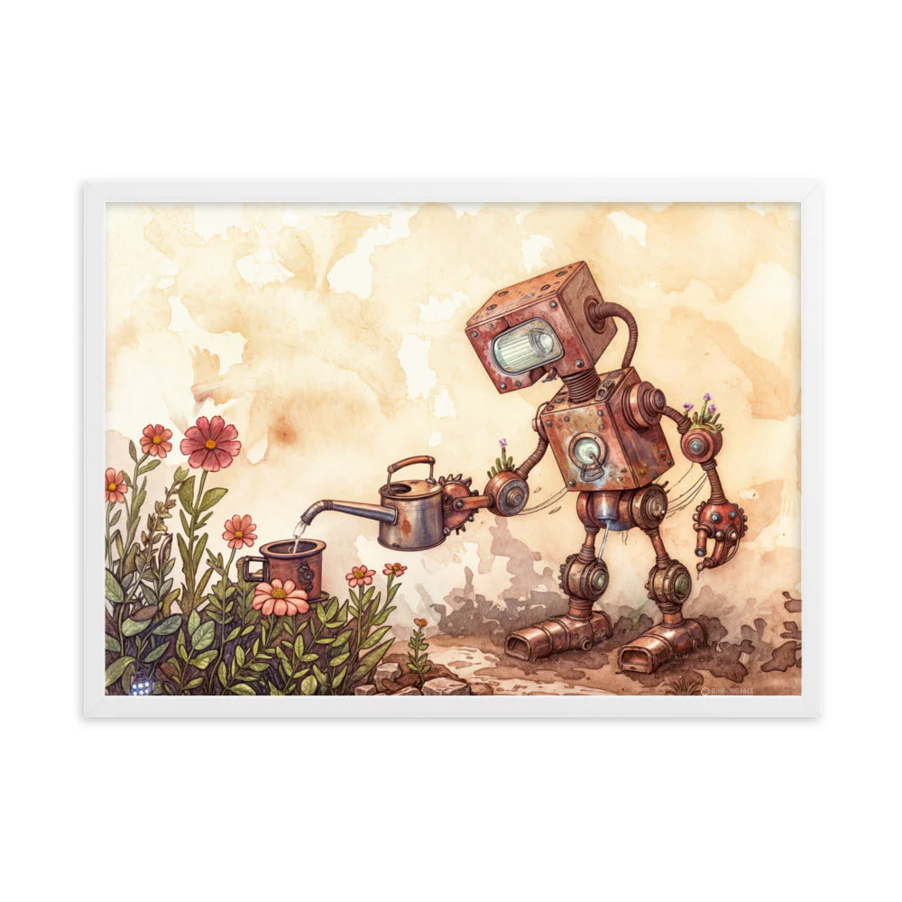 Robot Steampunk — Ode Mécanique et Botanique - Image 12