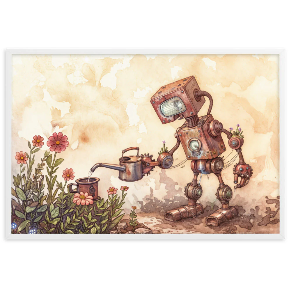 Robot Steampunk — Ode Mécanique et Botanique - Image 2