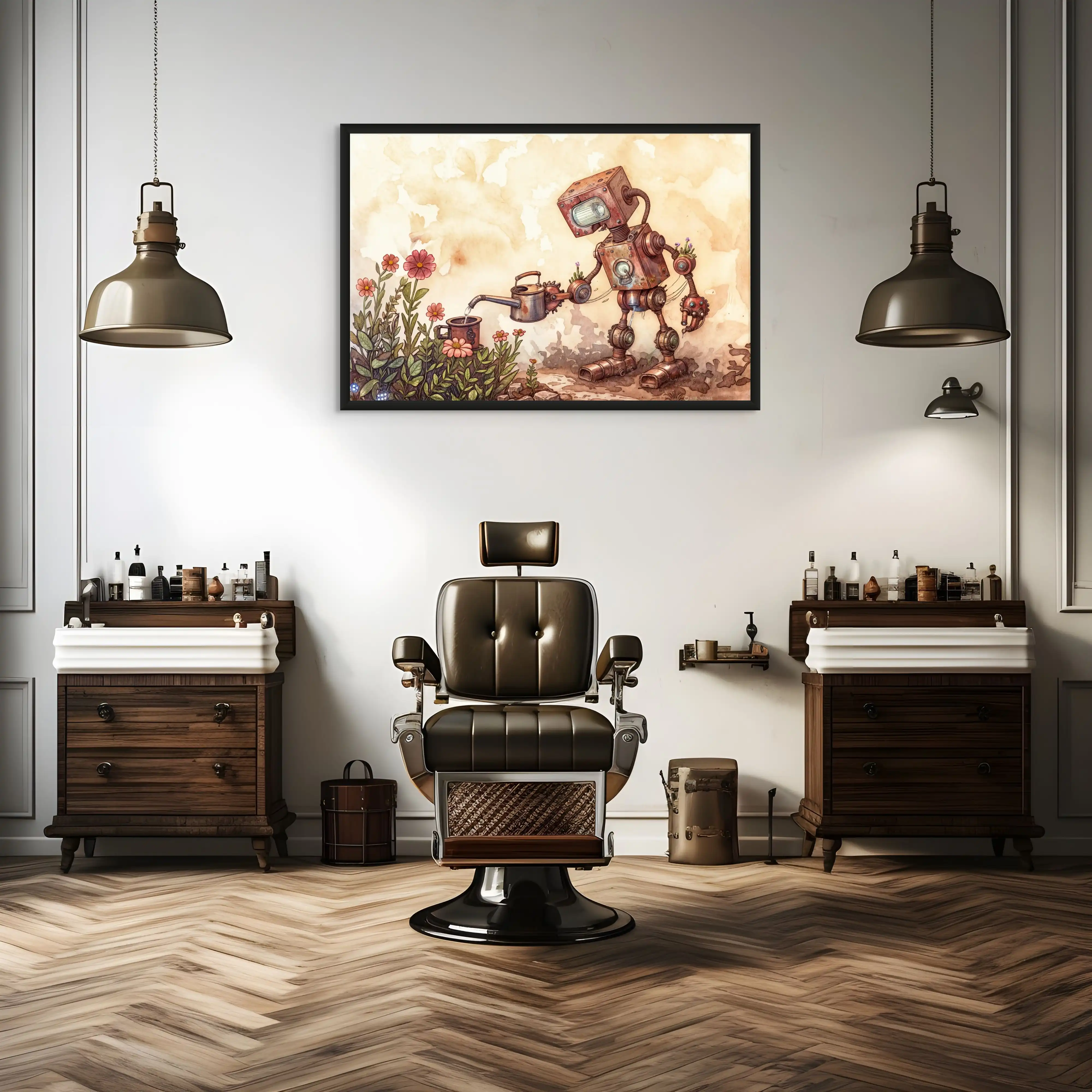 Robot Steampunk — Ode Mécanique et Botanique - Image 4