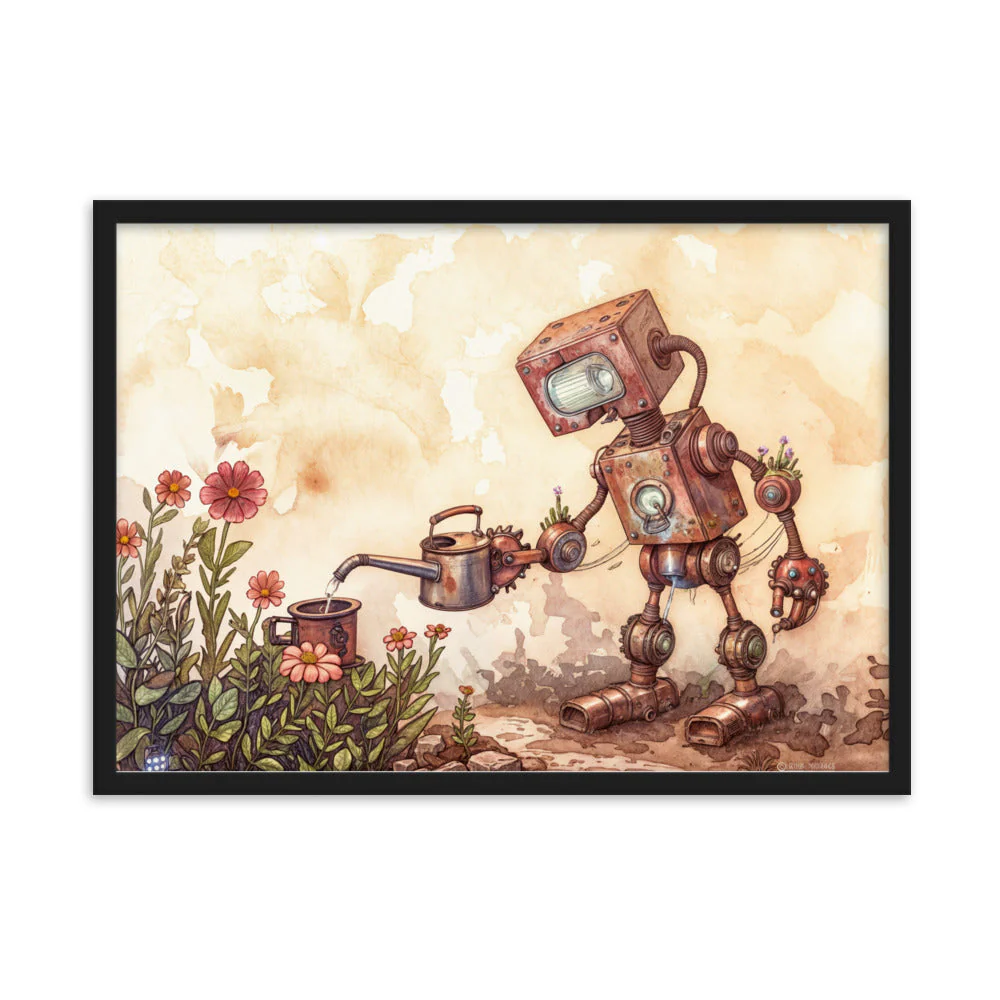 Robot Steampunk — Ode Mécanique et Botanique - Image 8