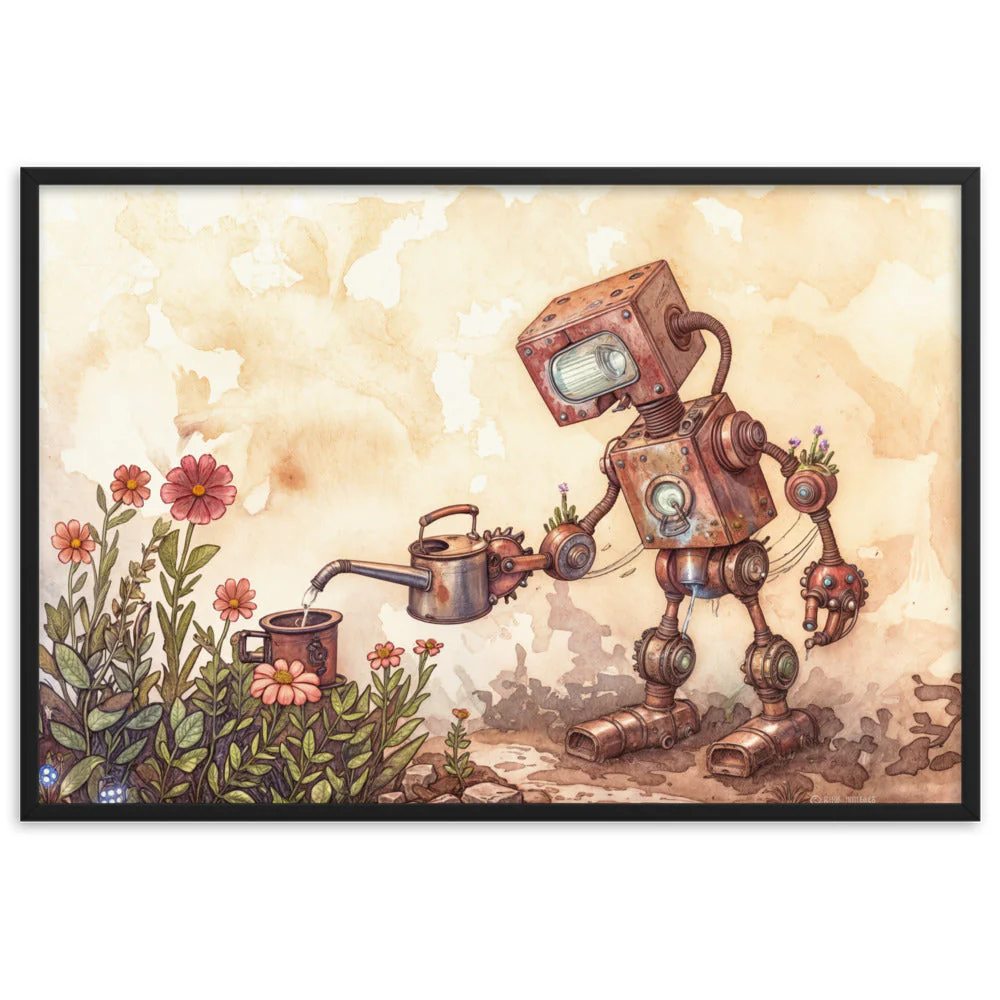 Robot Steampunk — Ode Mécanique et Botanique - Image 9