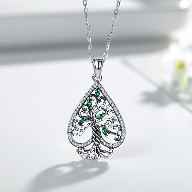 Pendentif Steampunk Arbre d' Argent - Image 3