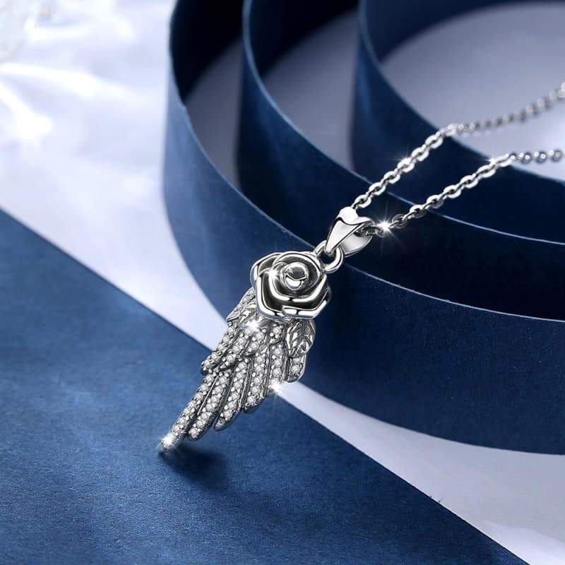 Pendentif Steampunk Aile d' Argent - Image 4