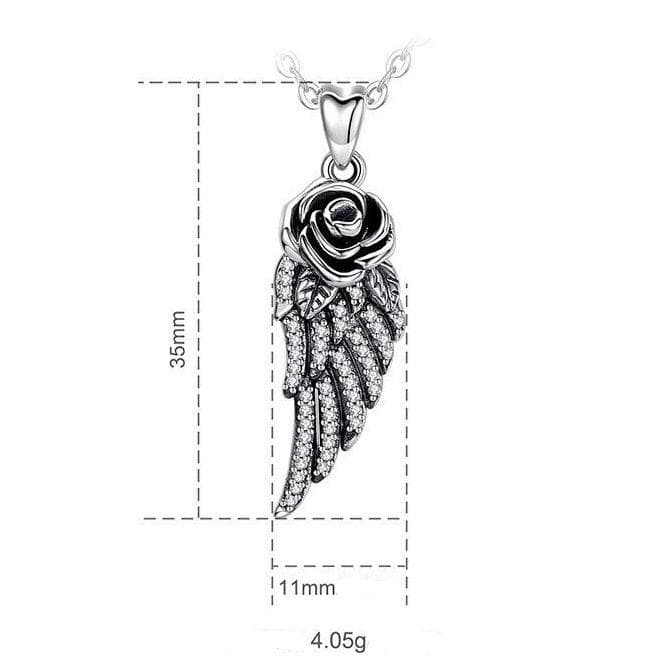 Pendentif Steampunk Aile d' Argent - Image 6