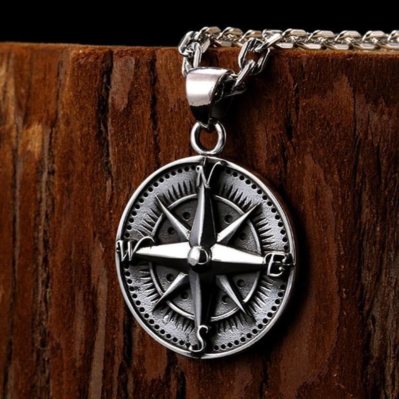 Pendentif Boussole — Boussole Argent - Image 4