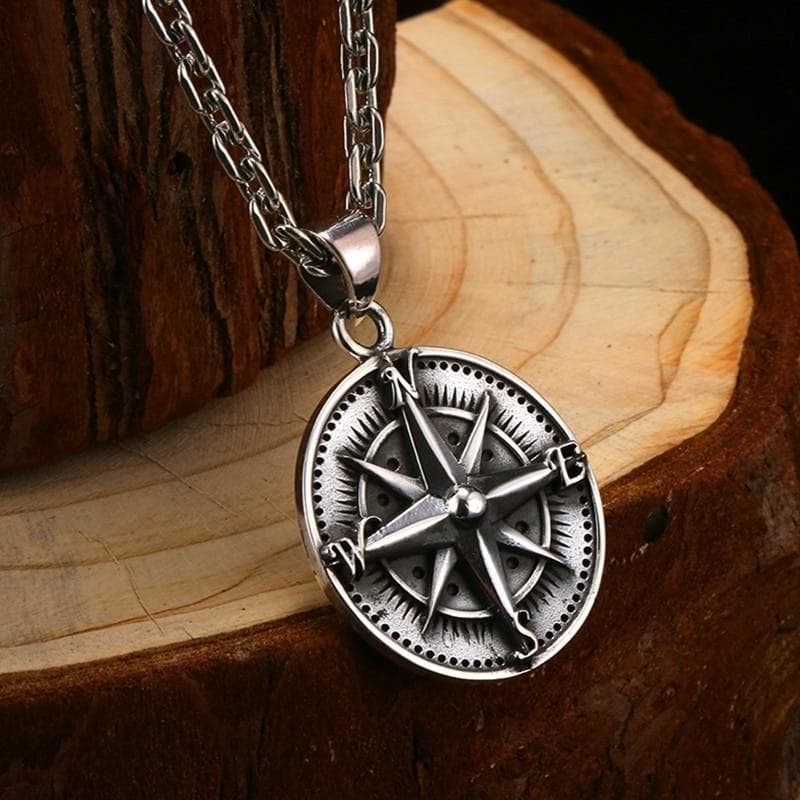 Pendentif Boussole — Boussole Argent - Image 5