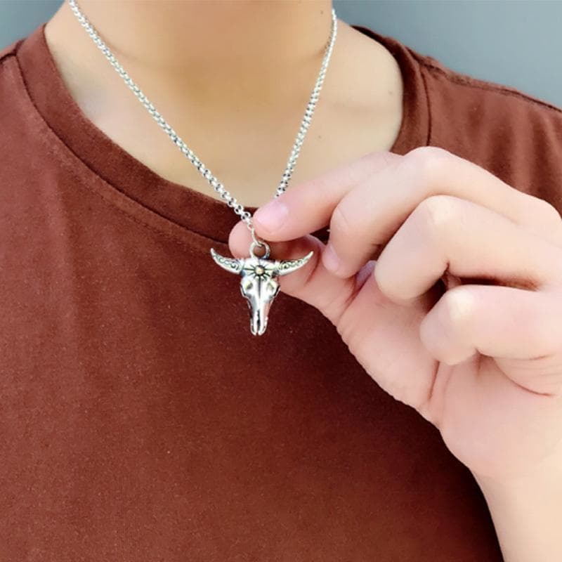 Pendentif Crane de Taureau - Image 5