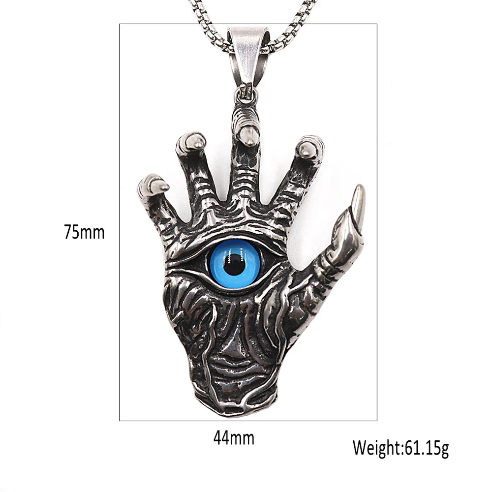Pendentif Khamsa Steampunk - Image 6