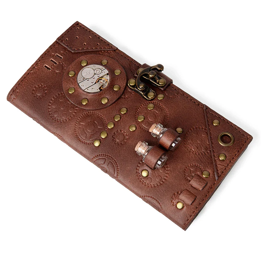 Portefeuille long vintage — Steampunk Style - Image 2