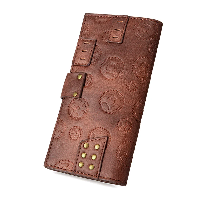 Portefeuille long vintage — Steampunk Style - Image 5