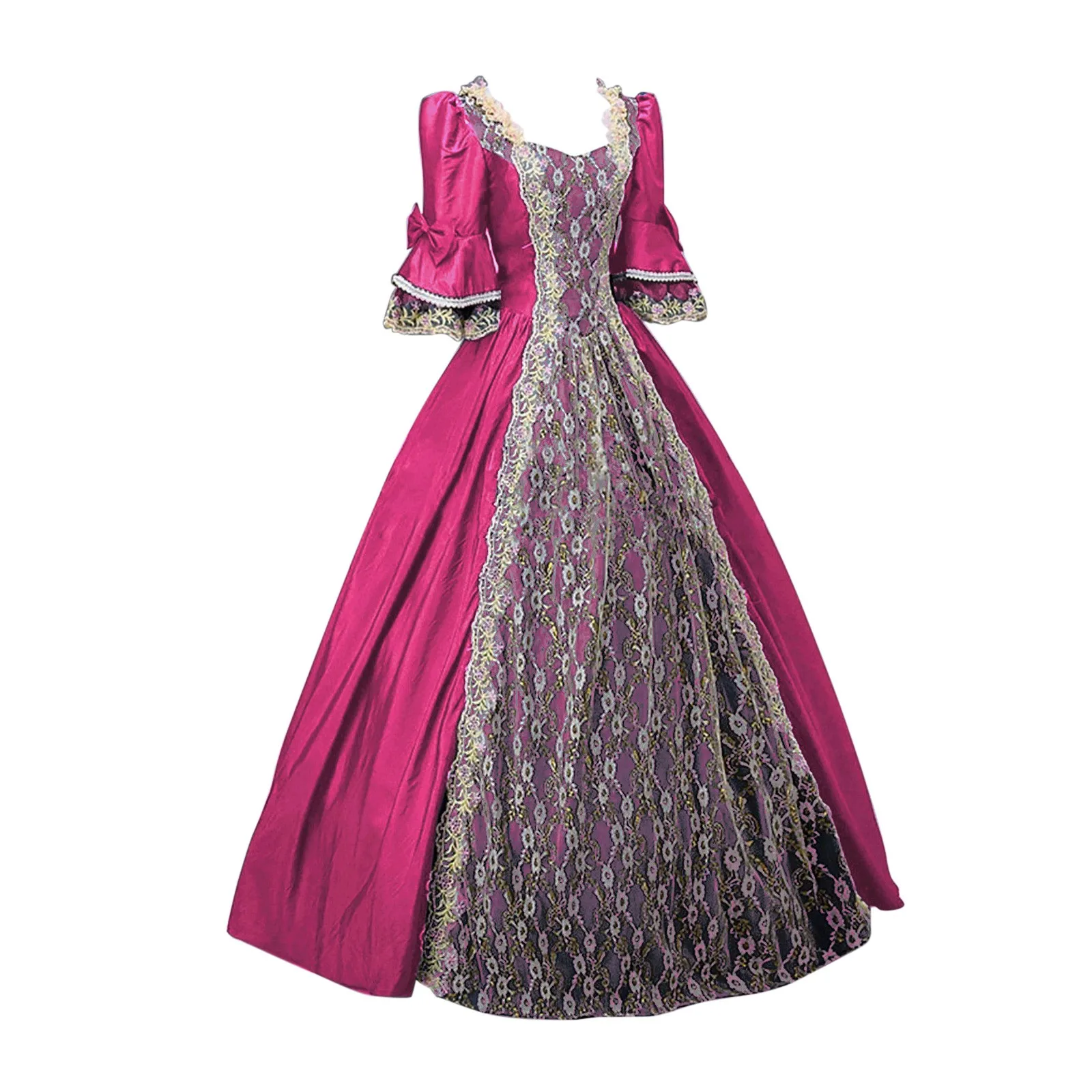 Robe Baroque Femme - Époque Faste - Image 2