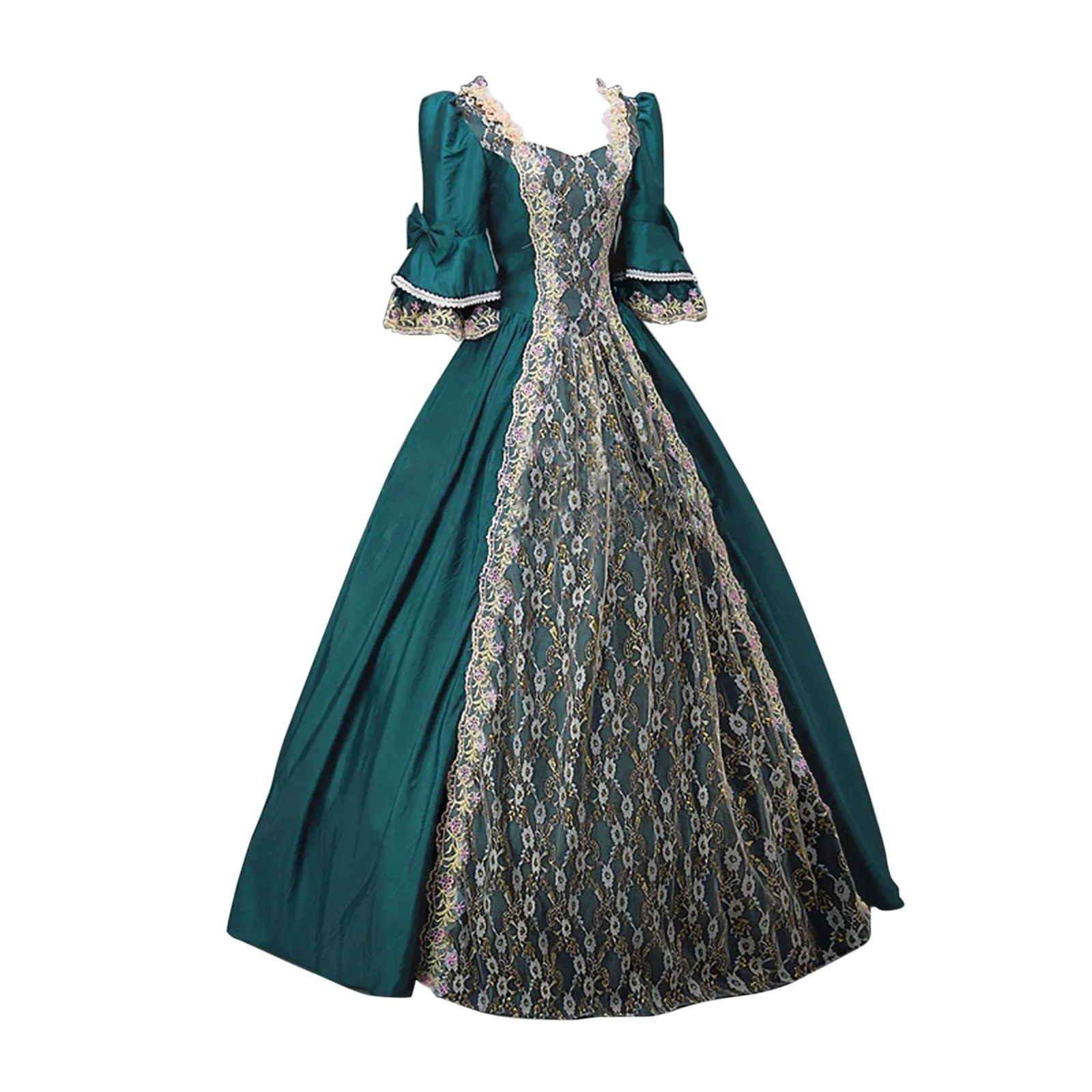 Robe Baroque Femme - Époque Faste - Image 3