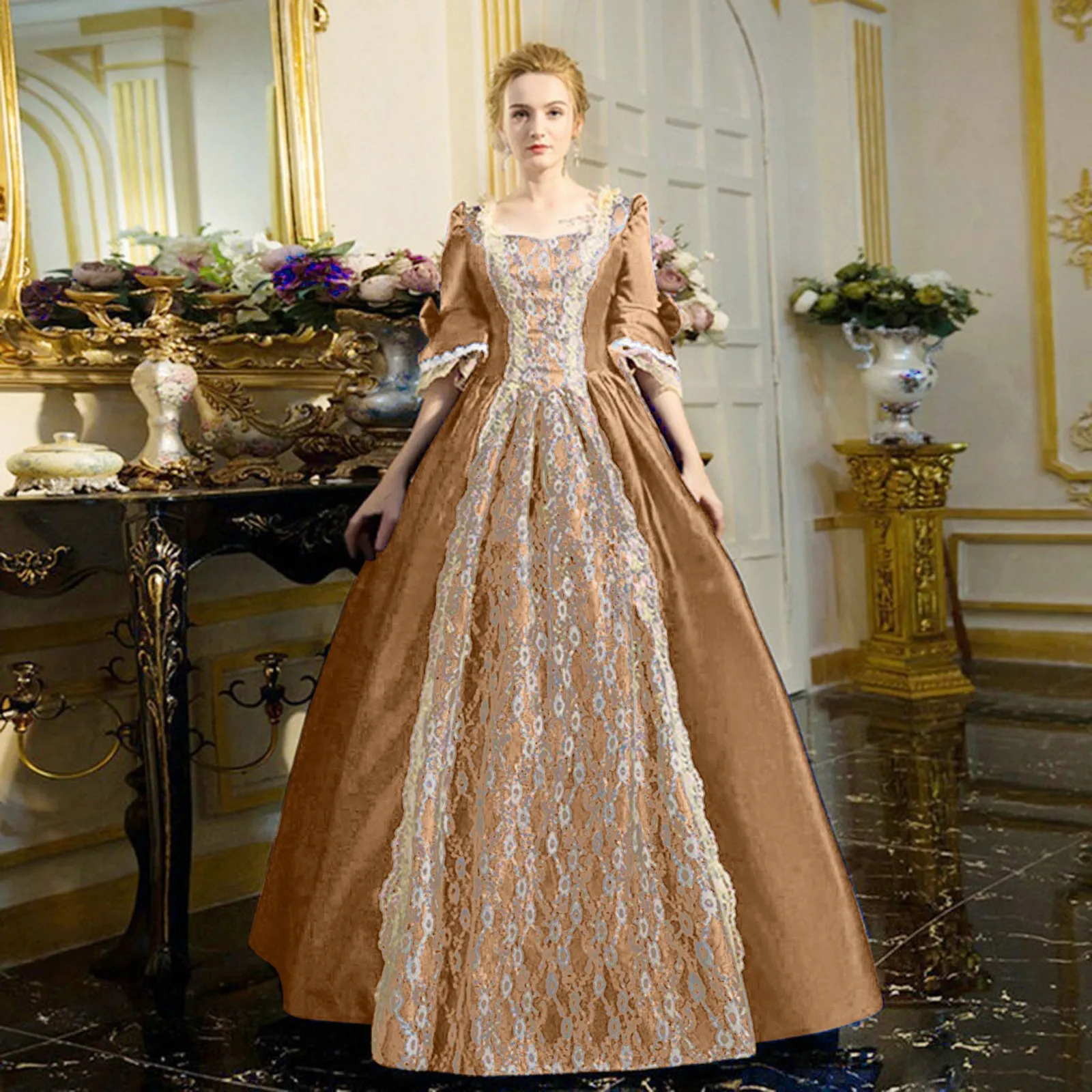 Robe Baroque Femme - Époque Faste - Image 9