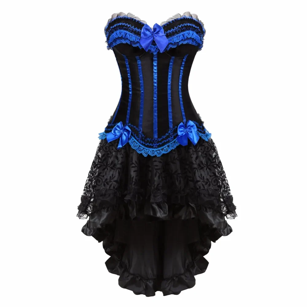 Robe Cabaret Rouge - Corset Burlesque - Image 3