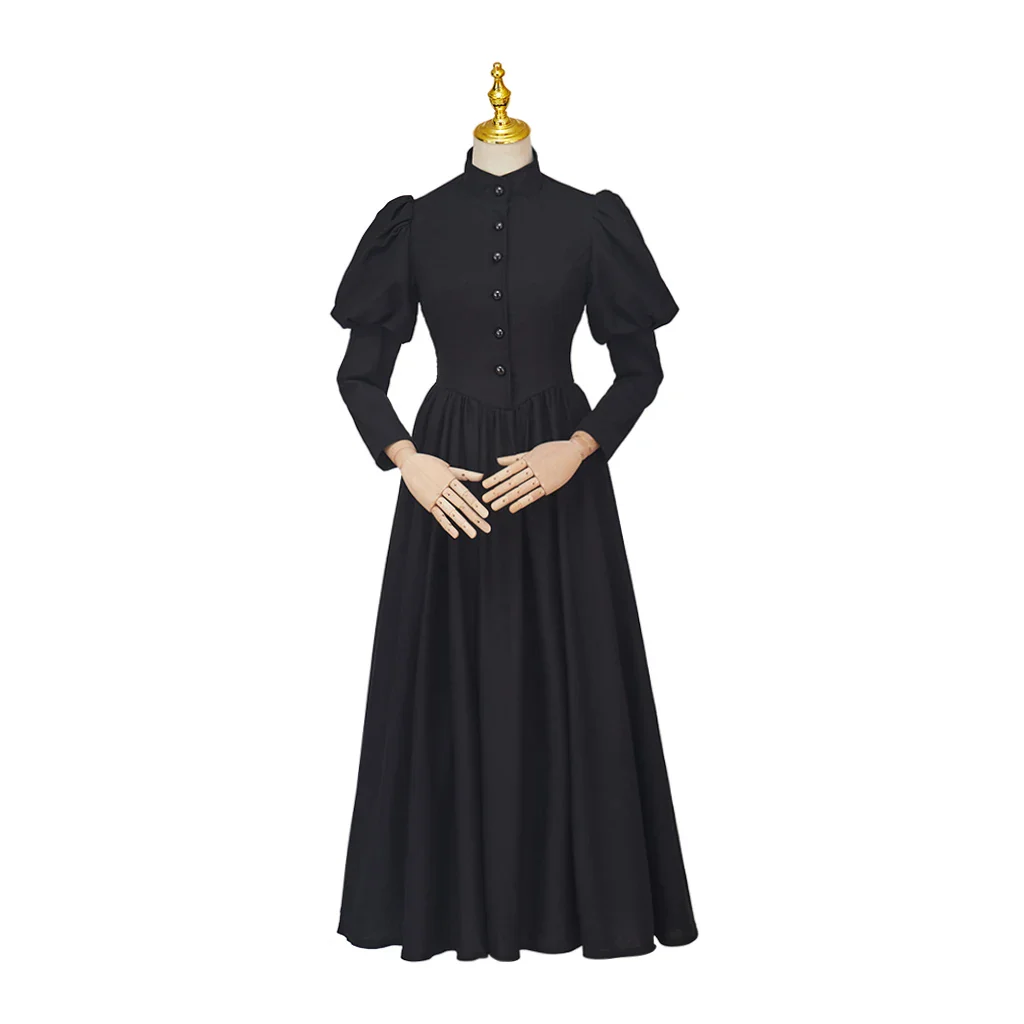 Robe de Deuil — Élégance Gothique