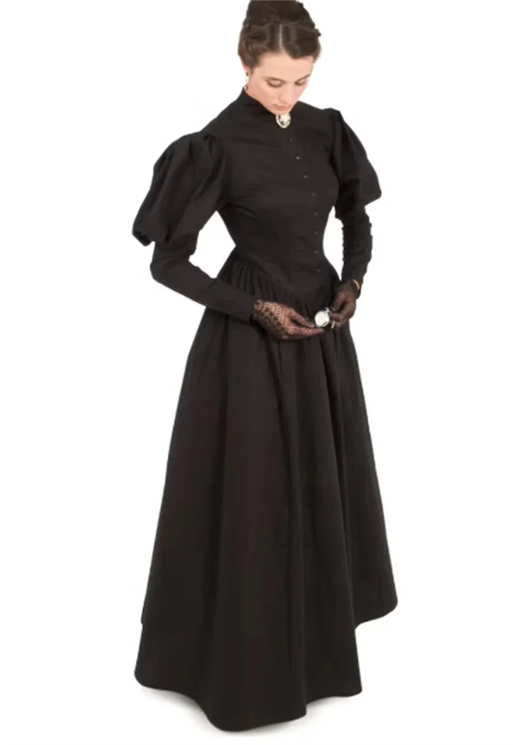 Robe de Deuil — Élégance Gothique - Image 2