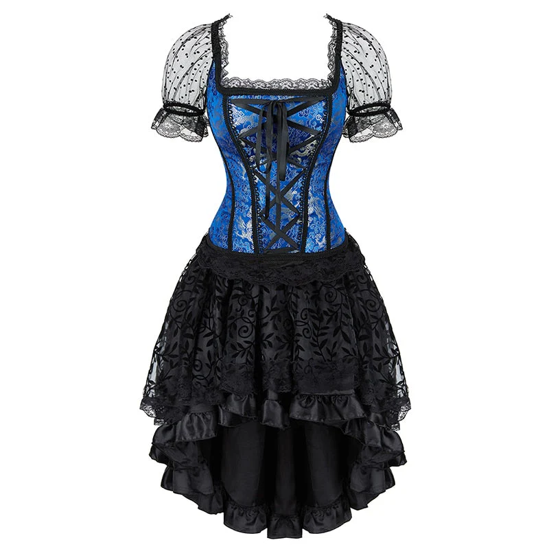Robe Effet Corset Steampunk