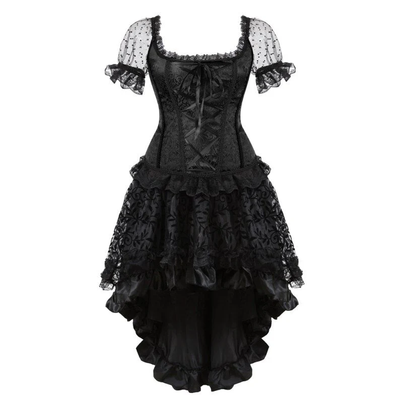 Robe Effet Corset Steampunk - Image 2