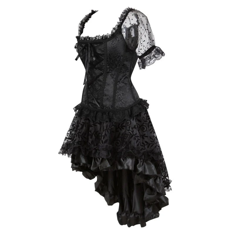 Robe Effet Corset Steampunk - Image 4