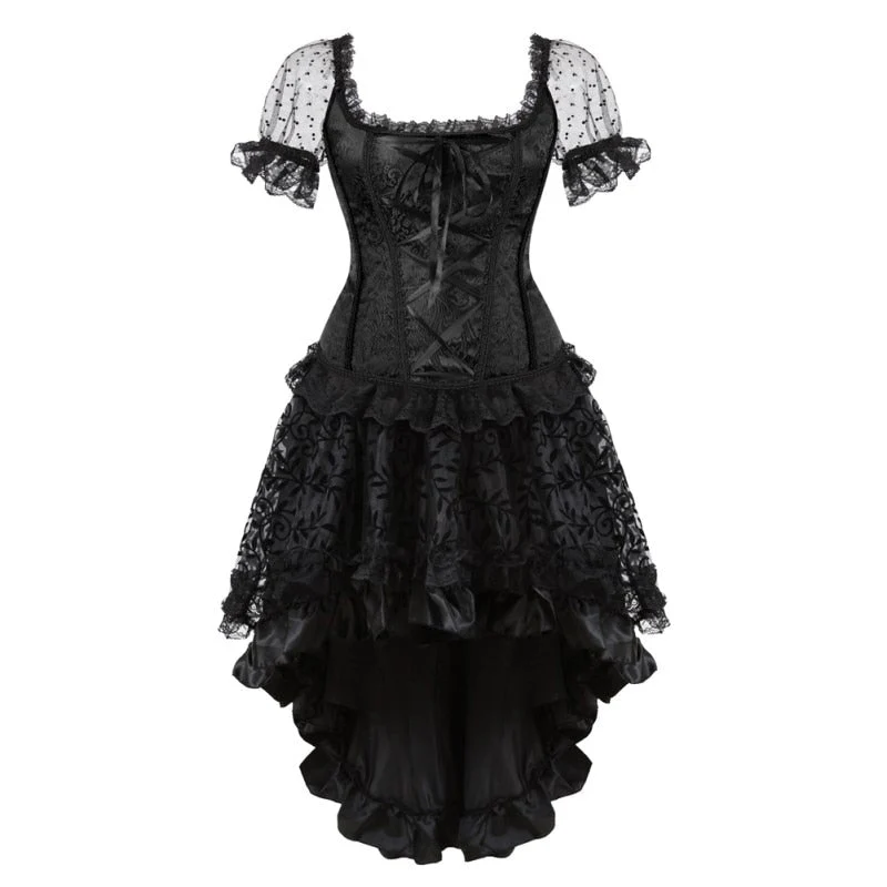 Robe Effet Corset Steampunk - Image 8