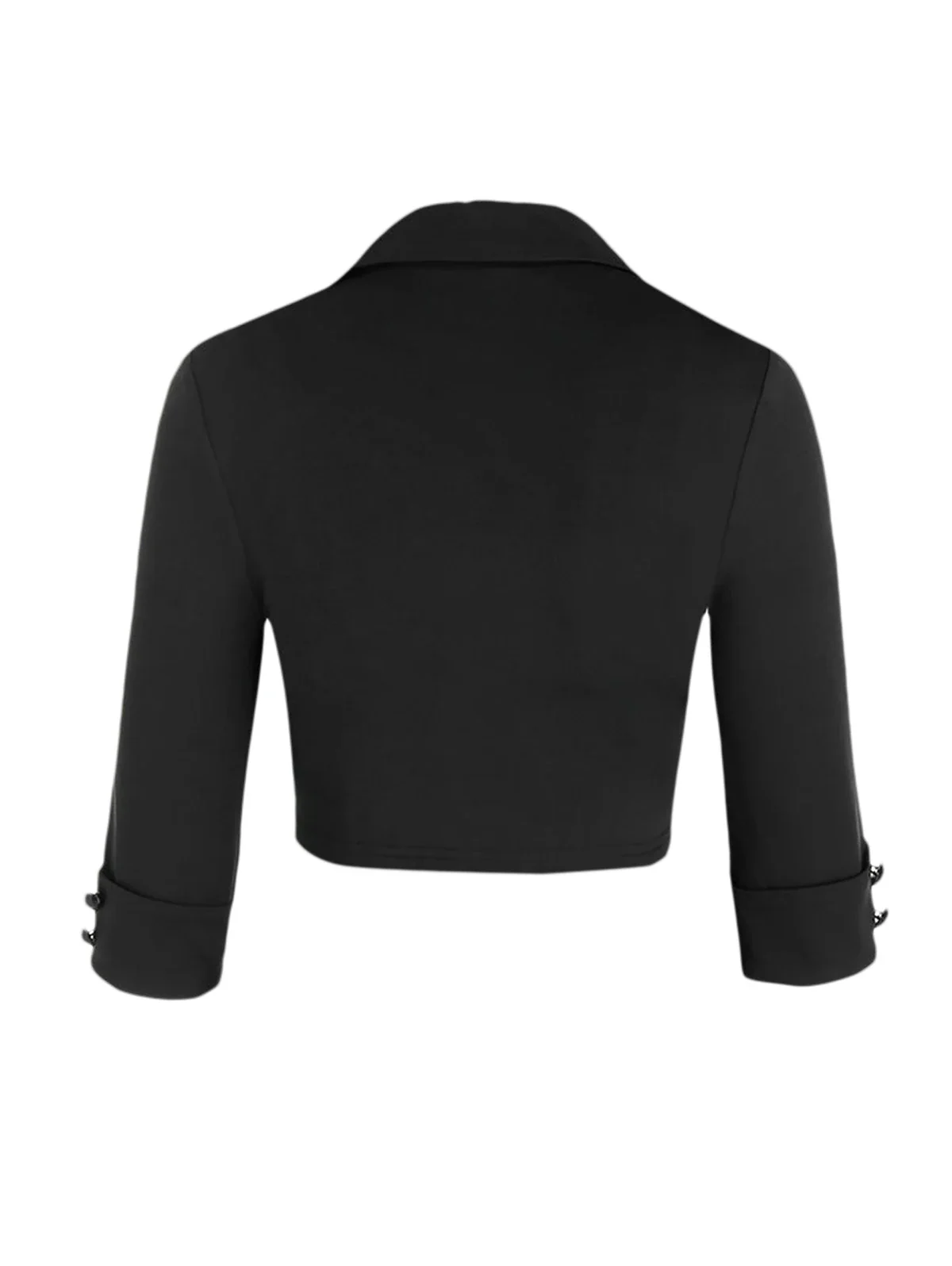 Robe Gothique avec Boléro — Veste Courte et Robe à Lacets - Image 7