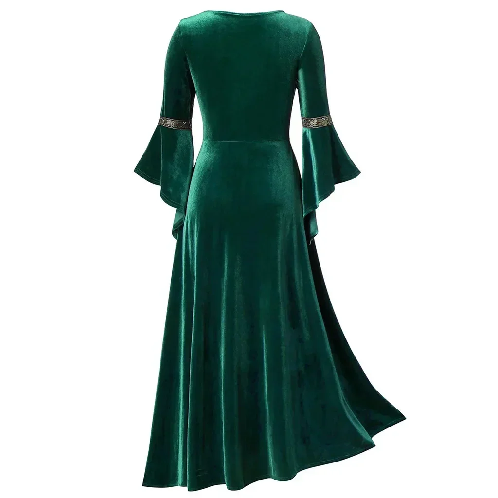 Robe Gothique Victorienne Femme - Laçage Médiéval - Image 2