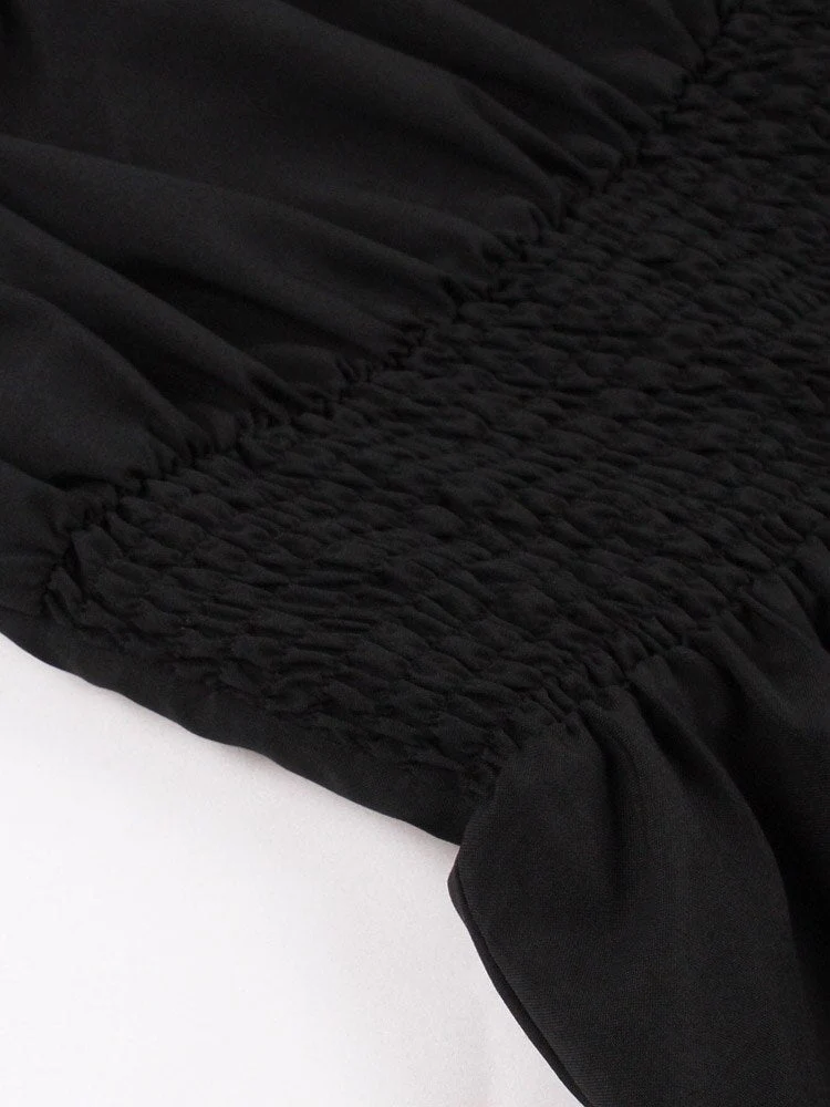 Robe Noire Bretelles — Goth Style - Image 6
