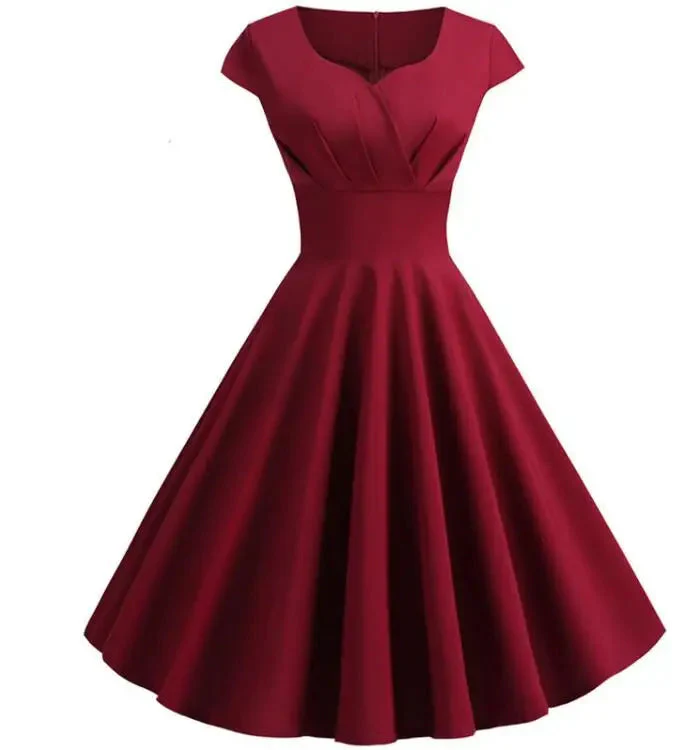 Robe Pin — up Bleu Marine - Véronica Lake - Image 10