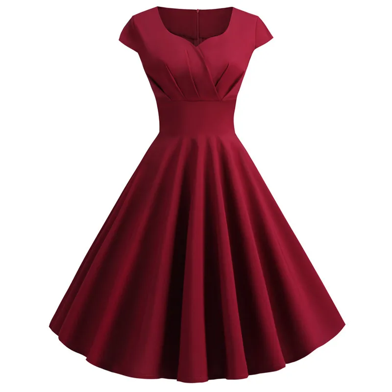 Robe Pin — up Bleu Marine - Véronica Lake - Image 2