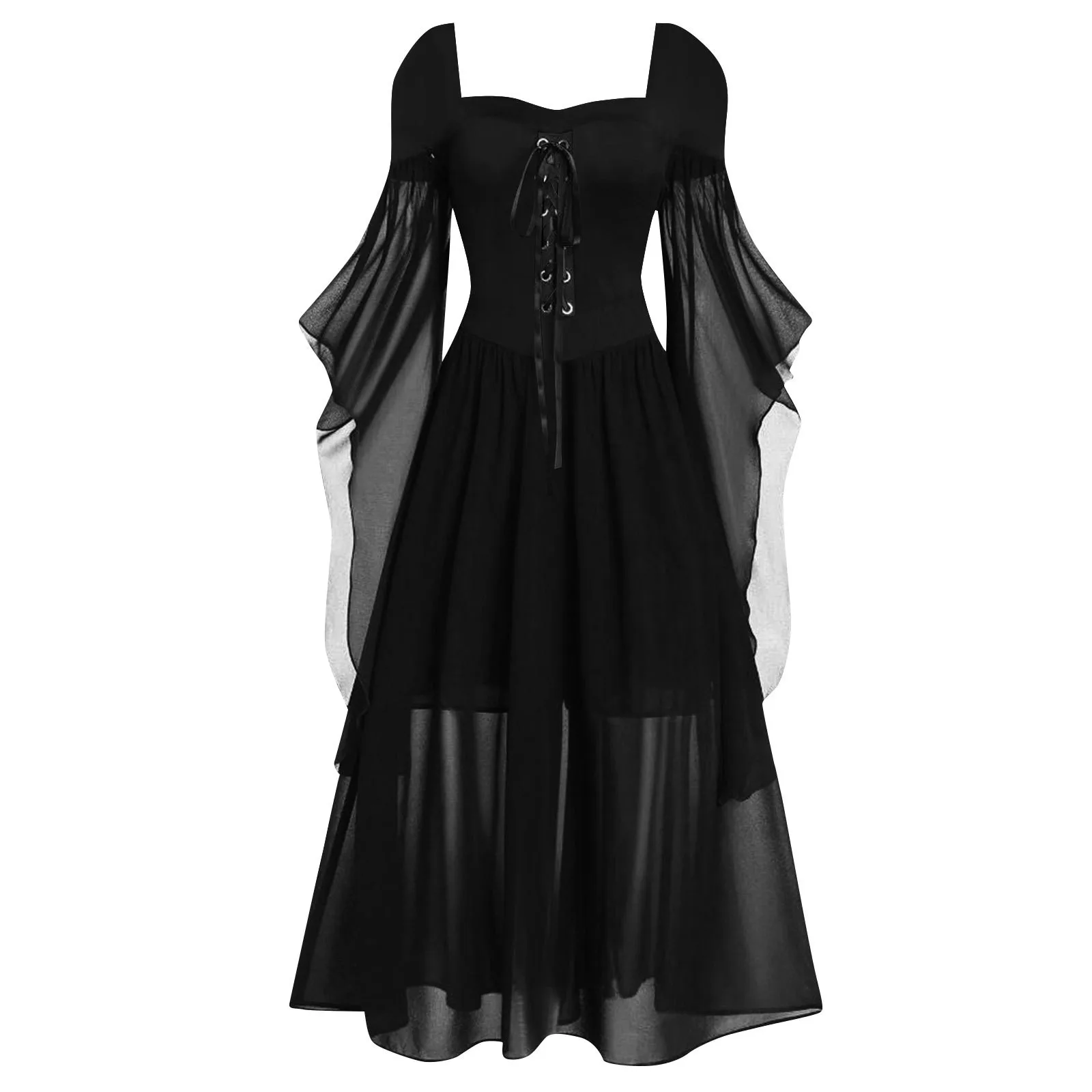 Robe Sorcière Médiévale — Élégance et Mystère