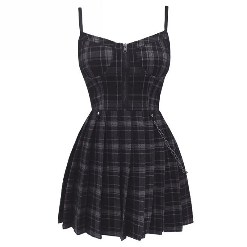 Robe Tartan Rouge - Image 2
