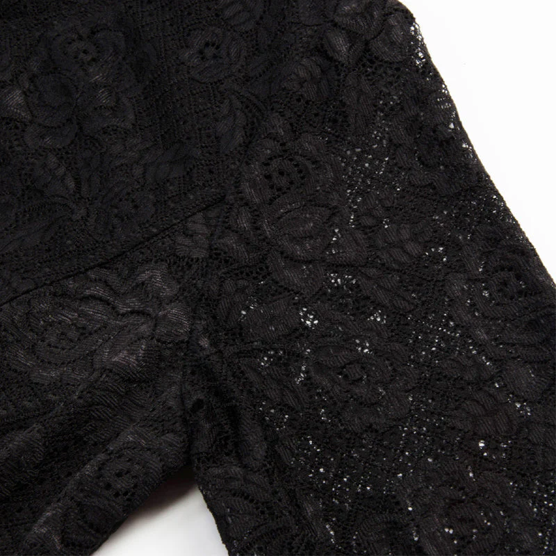 Robe Victorienne Noire — Dark Victorian - Image 7