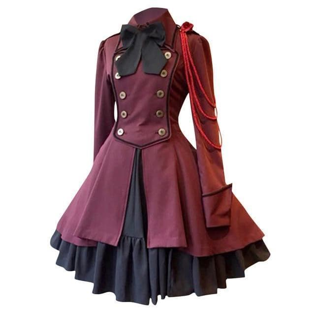 Robe Victorienne Grande Taille - Sa Majesté Steampunk - Image 2