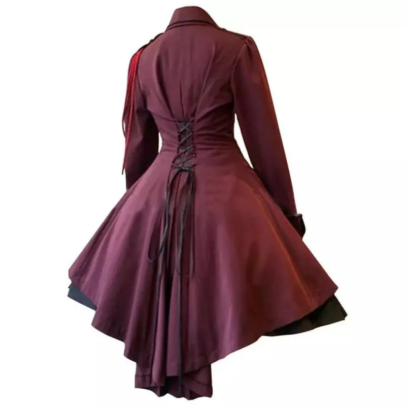 Robe Victorienne Grande Taille - Sa Majesté Steampunk - Image 3